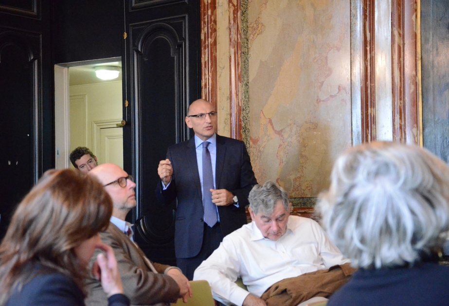A report on 'Women Rights in the conflict situation - Azerbaijan as an example' presented in Paris