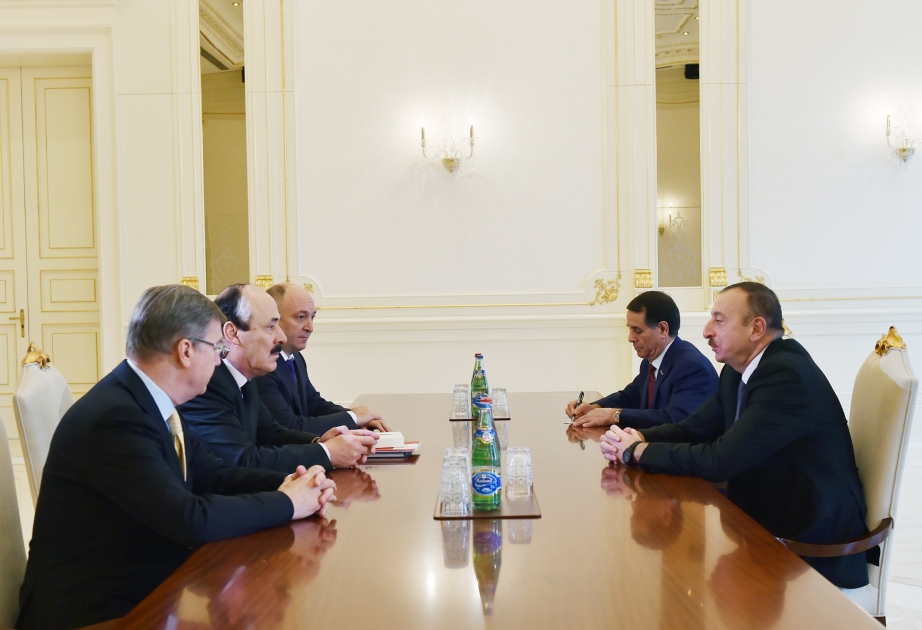 Le président azerbaïdjanais Ilham Aliyev reçoit Ramazan Abdoulatipov VIDEO