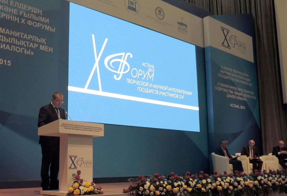 Azerbaijan`s Education Minister attends 10th CIS Forum of Creative and Academic Intellectuals
