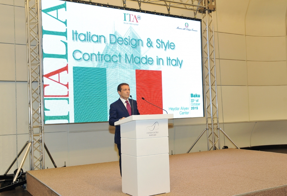 “Master Class” focused on the “Italian Design & Style” held in Baku