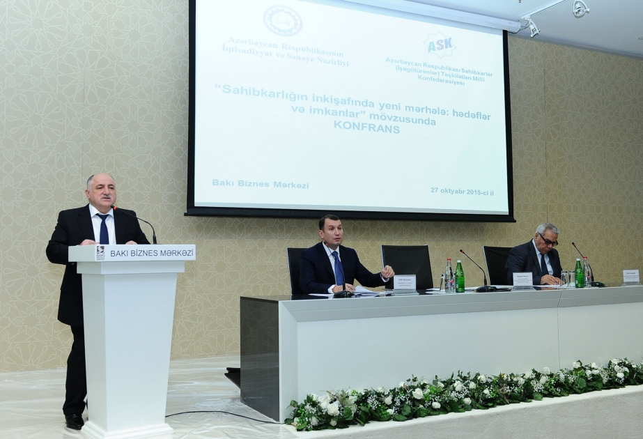 Baku: Konferenz zum Thema „Neue Entwicklungsetappe des Unternehmertums: Ziele und Chancen“