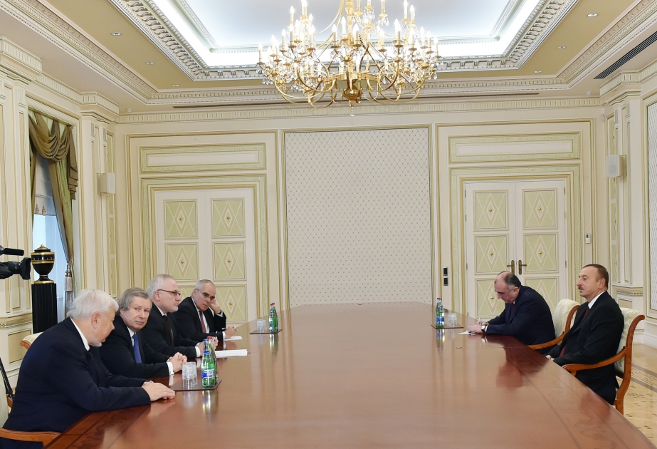 Le Président Ilham Aliyev a reçu les coprésidents du Groupe de Minsk de l'OSCE VIDEO