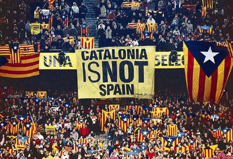 UEFA “Barselona”nı Kataloniya bayrağına görə cərimələyib