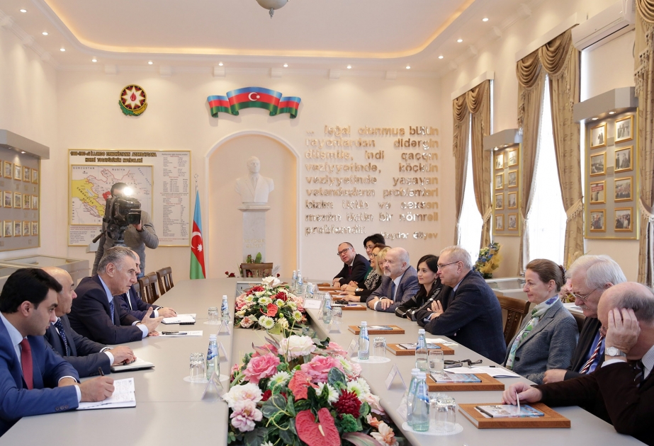 German Bundestag`s delegation visits State Committee for Refugee and IDP Affairs of Azerbaijan
