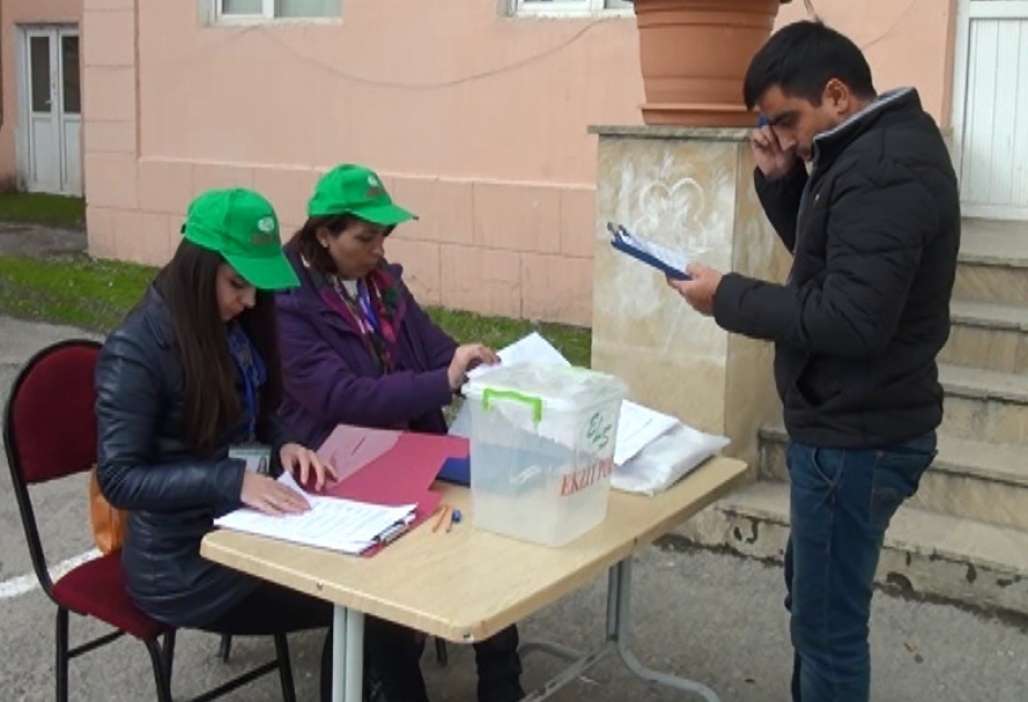 Şimal bölgəsini əhatə edən seçki dairələrinin 16 məntəqəsində “exit-poll” təşkil olunub VİDEO