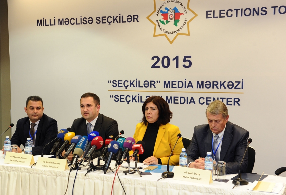 Latvian observers: No violations recorded in Azerbaijan’s parliamentary elections