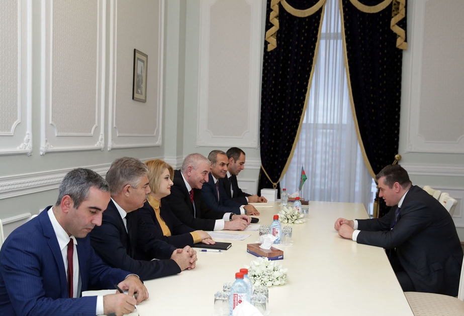 Mərkəzi Seçki Komissiyasında Rusiya Dövlət Dumasının komitə sədri ilə görüş keçirilib