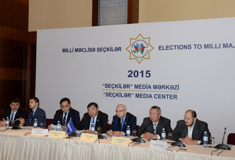 Миссия ТЮРКПА считает, что выборы в Азербайджане проведены в соответствии с международными стандартами ВИДЕО