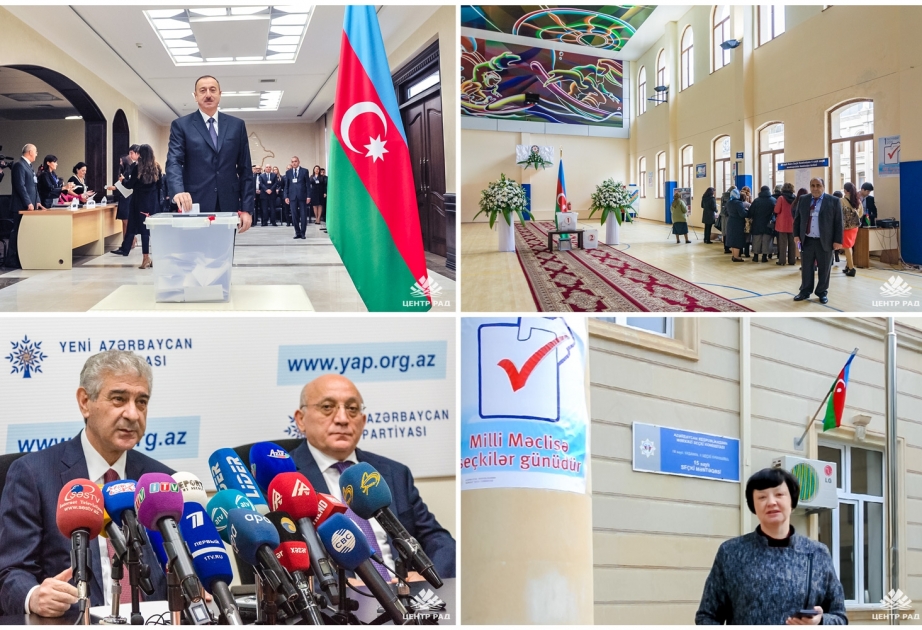 Международные наблюдатели: выборы в Азербайджане прошли на самом высоком уровне