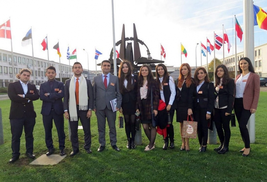 ADA Universitetinin tələbələri NATO-nun mənzil-qərargahında olublar