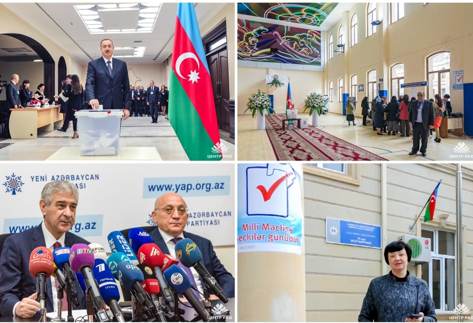 Beynəlxalq müşahidəçilər: Azərbaycanda seçkilər ən yüksək səviyyədə keçdi