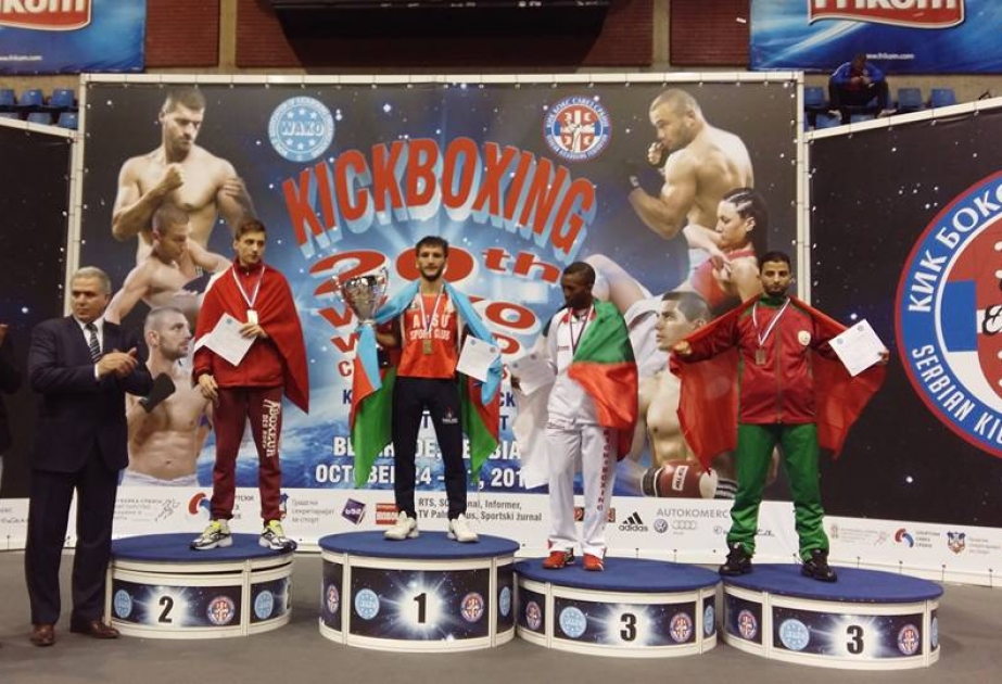 Azerbaijani kickboxers win 7 world medals