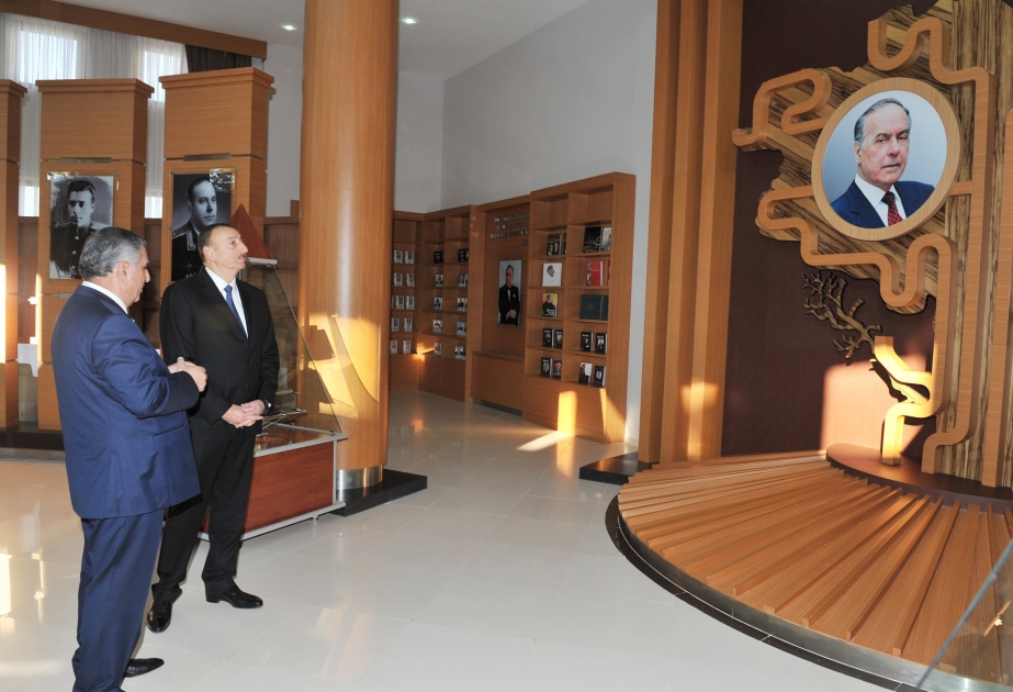 In Zakatala hat sich das Heydar Aliyev Zentrum eröffnet VIDEO