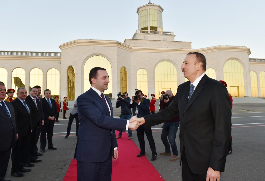 President Ilham Aliyev ended his official visit to Georgia VIDEO