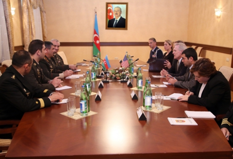 Azərbaycan ilə ABŞ arasında sülhməramlı missiyalarda uğurlu əməkdaşlıq məsələləri müzakirə olunub