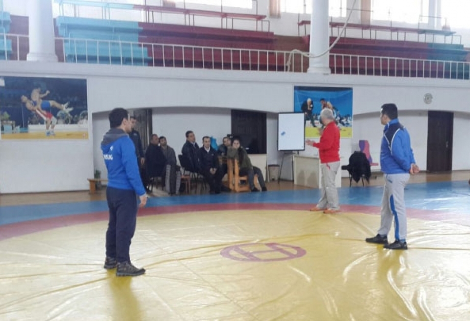 Федерация борьбы Азербайджана провела семинар