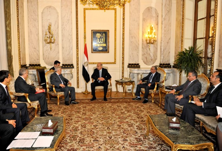 埃及媒体关注埃及总理与SOCAR总裁的会晤