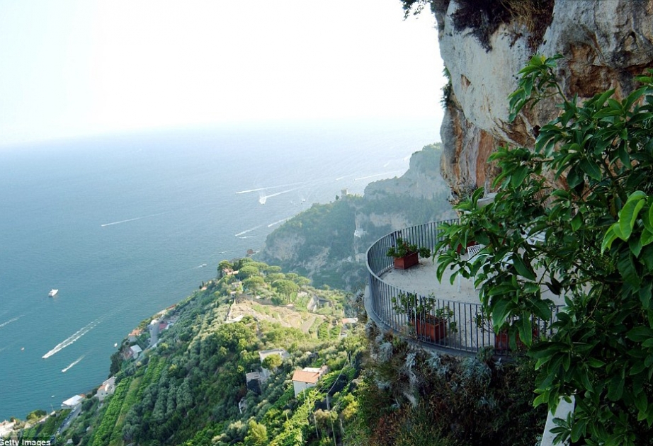 Gore Vidal's cliffside Italian villa hits the market at $21.1million