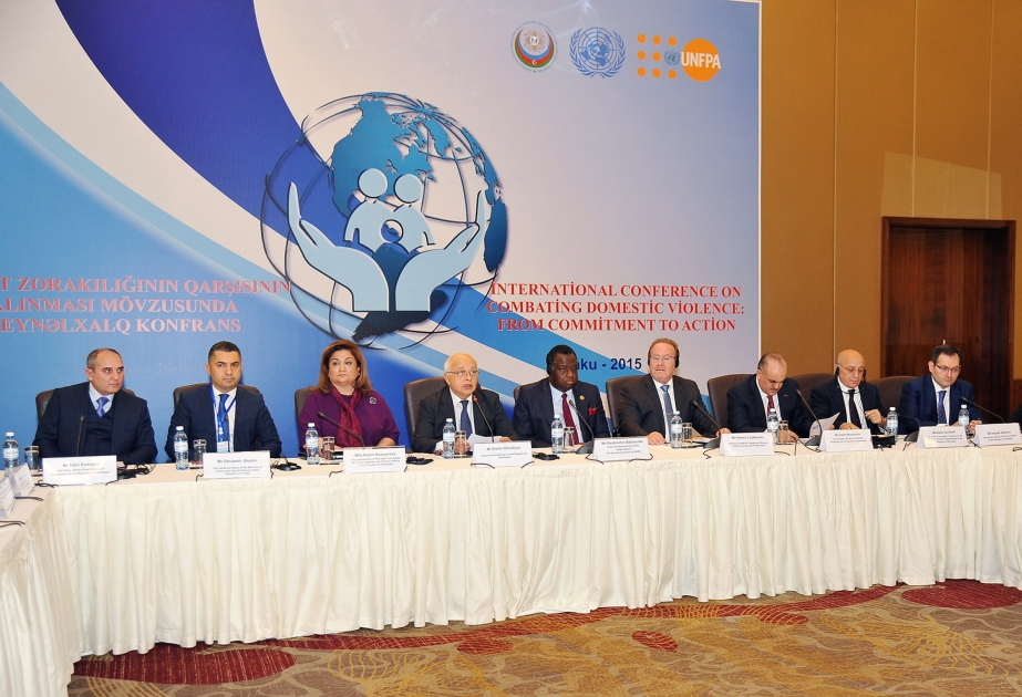 Internationale Konferenz zum Thema "Häusliche Gewaltprävention " in Baku