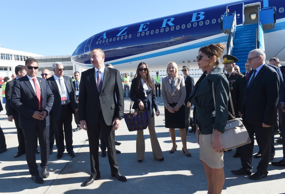 Arbeitsbesuch des Präsidenten von Aserbaidschan Ilham Aliyev in der Türkei VIDEO