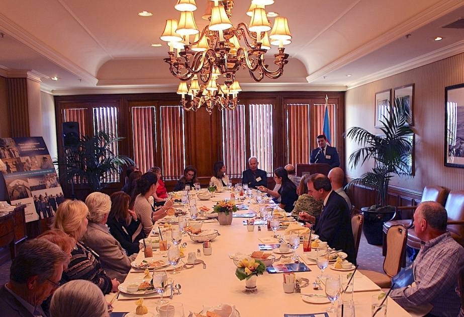 Consul General Aghayev addresses American Jewish Committee in Los Angeles