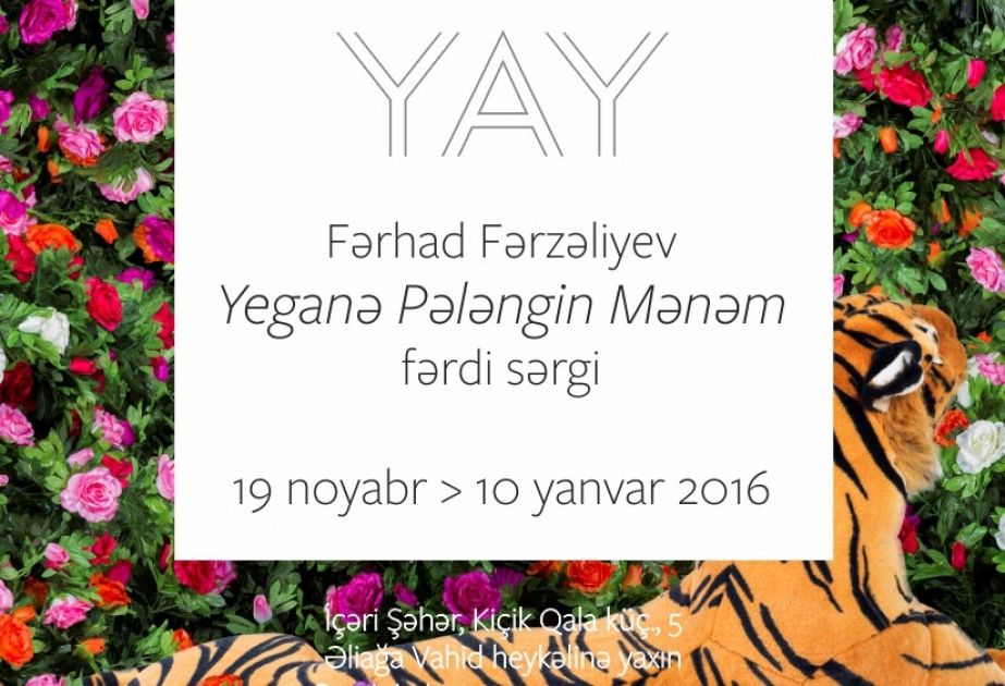 Yay Gallery to open “I Am Your Only Tiger” exhibition by Farhad Farzaliyev
