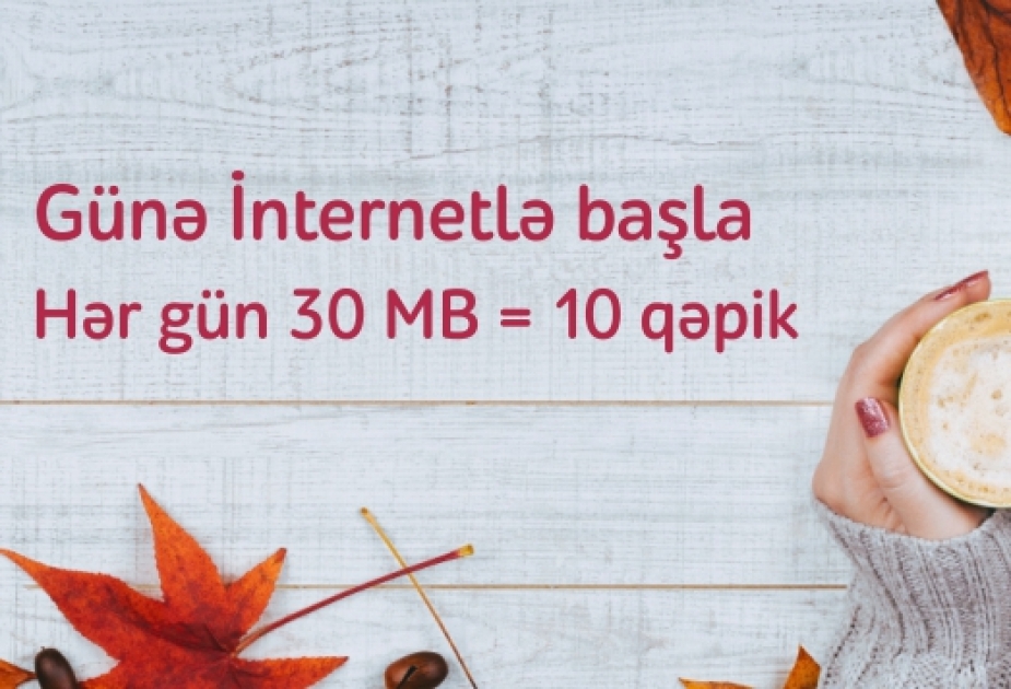 “Günlük” paketinə qoşulan abunəçilər artıq daha çox – 30 MB internet trafiki əldə edirlər