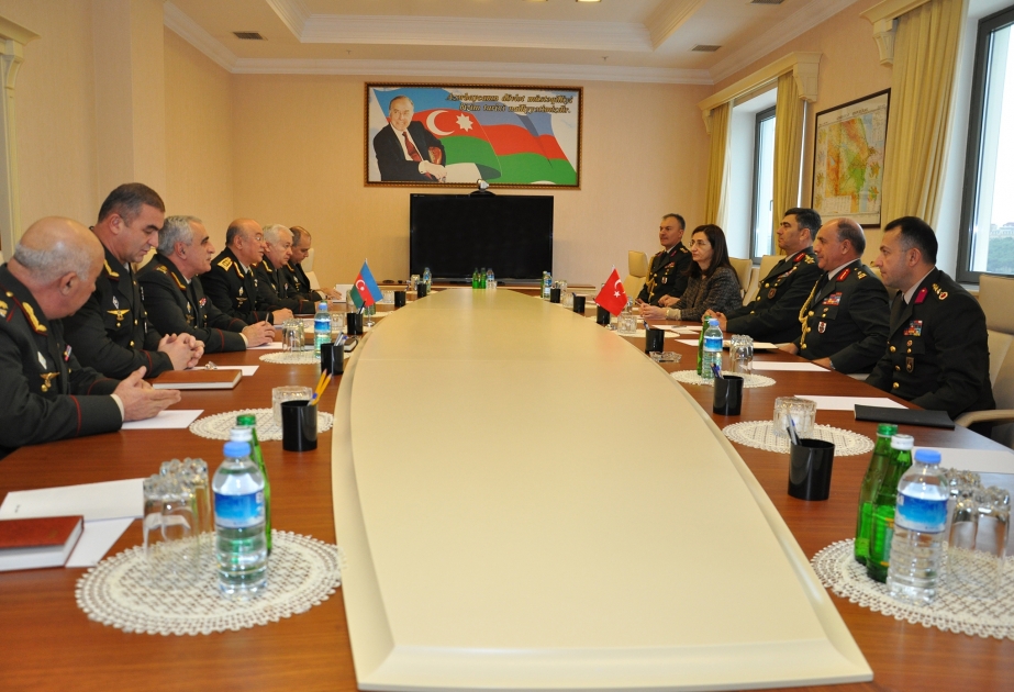 Azerbaijan`s Minister of Emergency Situations meets Commander of Turkish Land Forces