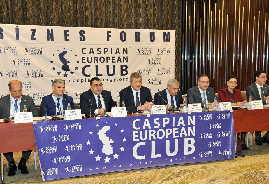 Caspian European Club holds business forum with State Committee for Standardization, Metrology and Patent