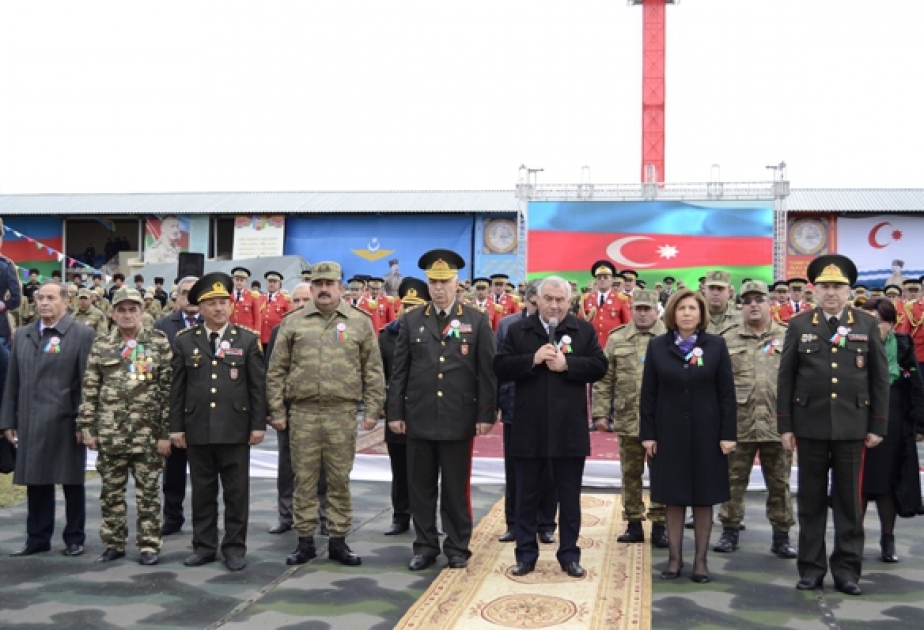 Horadizdə teatrlaşdırılmış kütləvi hərbi vətənpərvərlik bayramı keçirilib