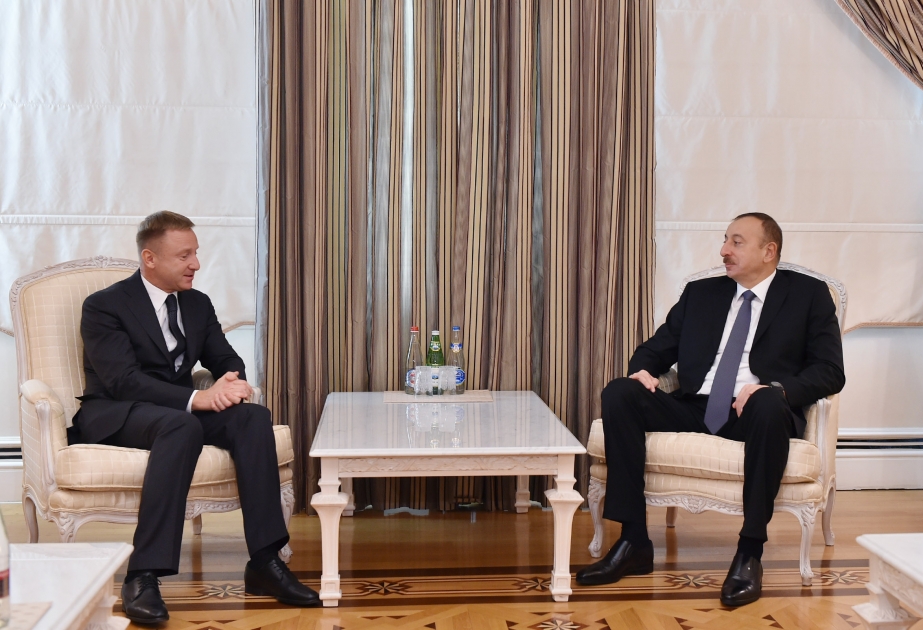 President Ilham Aliyev received the Minister of Education and Science of the Russian Federation VIDEO