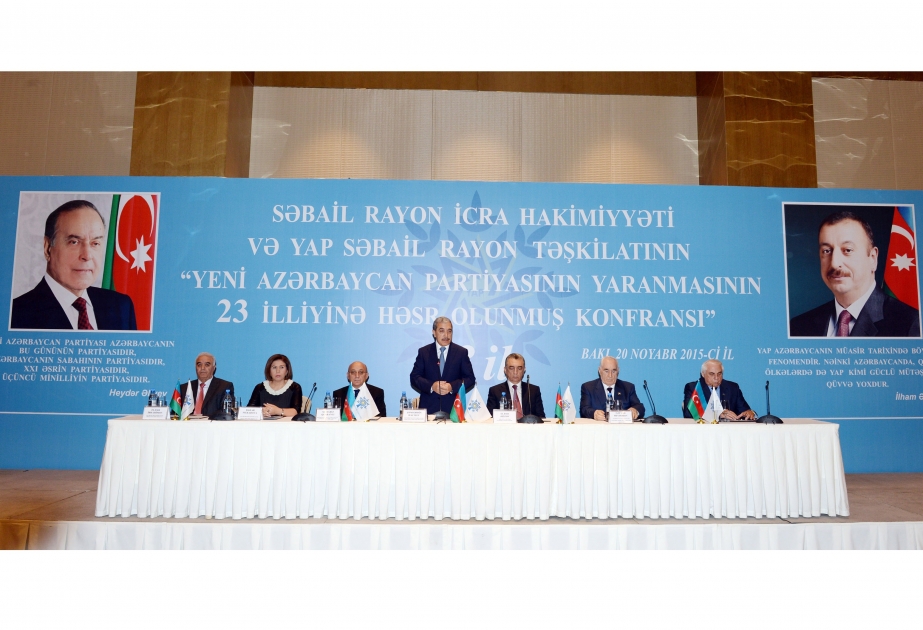 Yeni Azərbaycan Partiyası ötən illərdə xalqa xidmət missiyasını şərəflə yerinə yetirib VİDEO