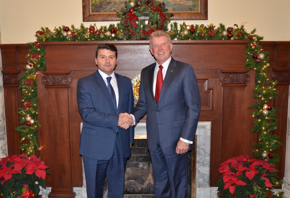Azerbaijan’s Consul General meets Governor of U.S. State of Idaho