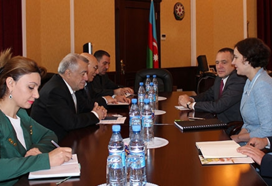 Azerbaijan`s Minister of Energy meets Minister of Economics of Latvia