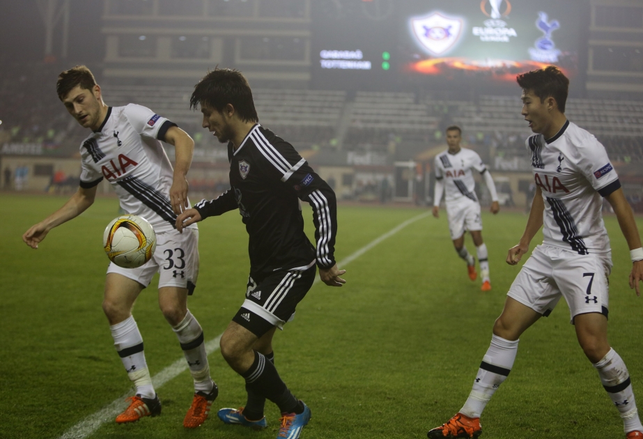 “Qarabağ”–“Tottenhem” qarşılaşmasında qonaqlar minimal hesabla qalib gəliblər