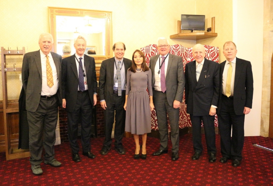 Sieben Mitglieder des Hauses der Lords treffen sich mit Professorin Nargiz Paschayeva