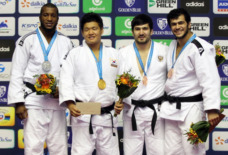 Cüdo üzrə milli komandamız Jeju Qran-prisini üç bürünc medalla başa vurub VİDEO