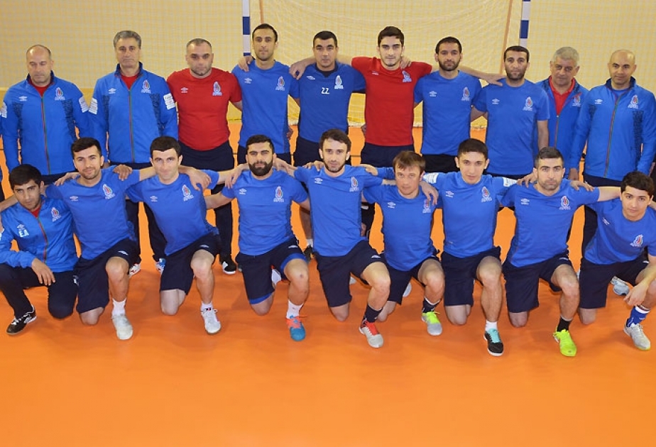 Futzal üzrə milli komanda yoxlama oyunu keçirib