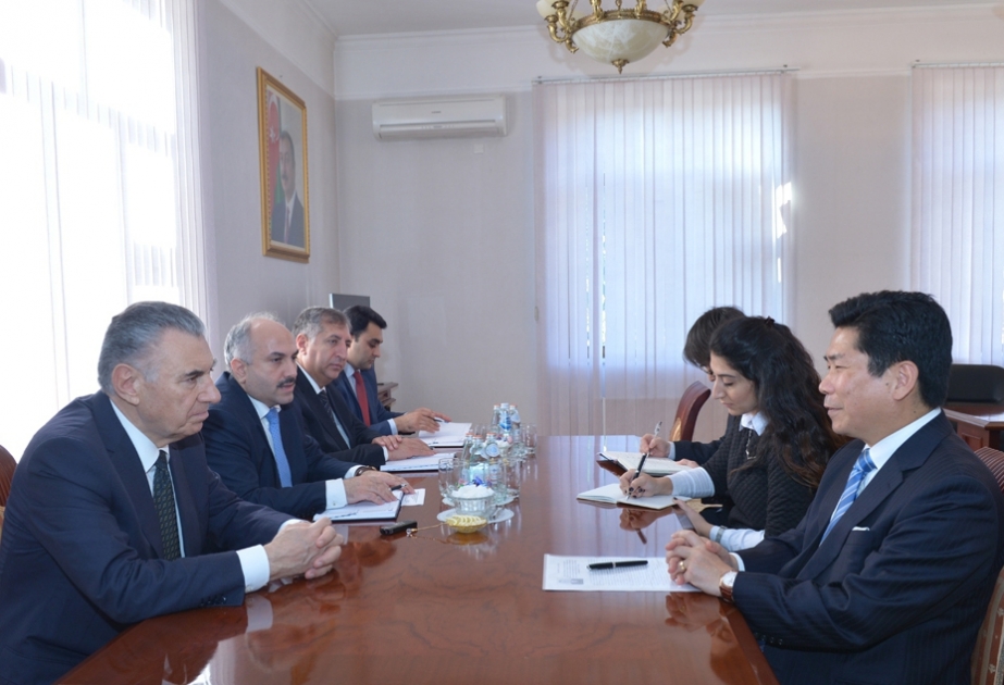 Azerbaijani Vice-Premier meets Korean Ambassador