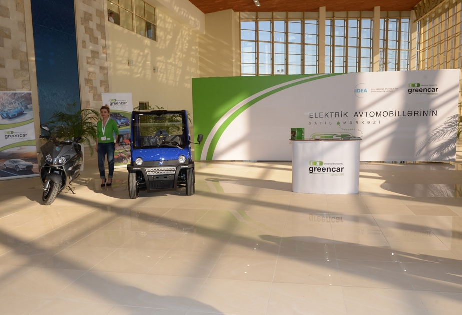 “GreenCar”ın elektrik nəqliyyat vasitələri “BakuTel-2015”ə təqdim olunur VİDEO