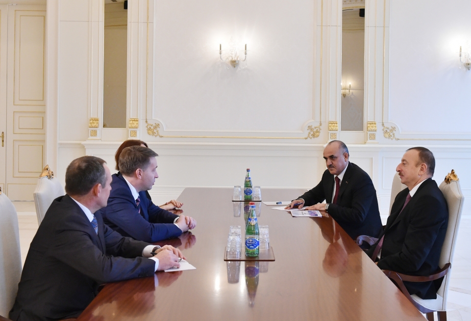 President Ilham Aliyev received the Latvian Minister for Welfare VIDEO