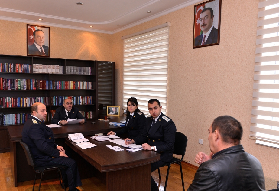 Генеральный прокурор принял граждан в городе Хачмаз
