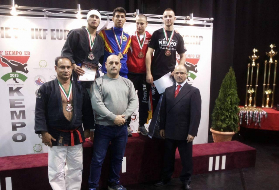 Azerbaijani kempo fighters claim 3 medals at European Championships