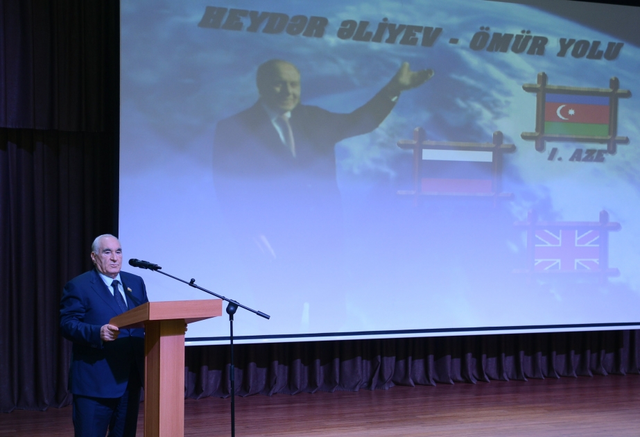 Milli Konservatoriyada ulu öndər Heydər Əliyevin xatirəsinə həsr edilmiş anım mərasimi keçirilib