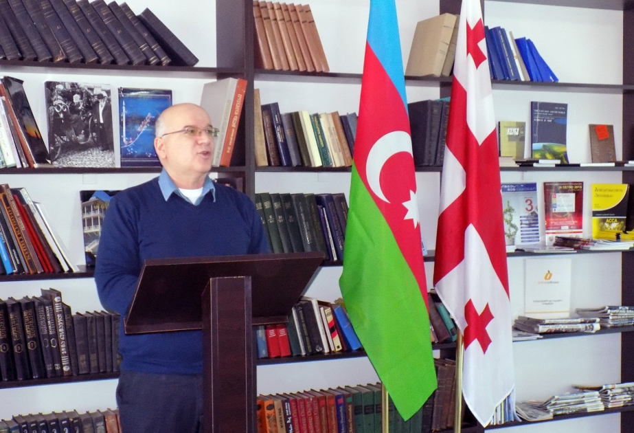 Tbilisi Beynəlxalq Akademiyasında görkəmli siyasi xadim Heydər Əliyevin xatirəsi anılıb