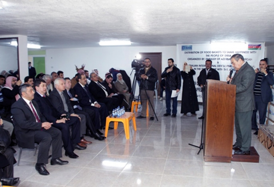 Azərbaycan Respublikası tərəfindən İordaniyada suriyalı qaçqınlara humanitar yardımın verilməsinə başlanılıb VİDEO