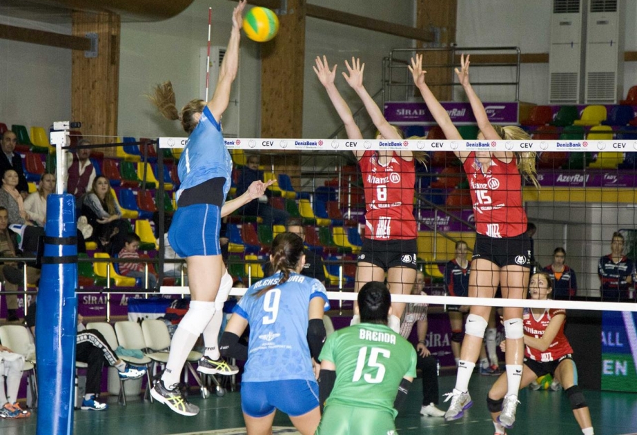 Bakının “Lokomotiv” voleybol klubu “Alyants Ştutqart” komandasına məğlub olub