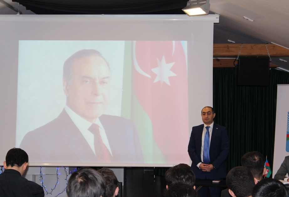 Kaunasda ulu öndər Heydər Əliyevin xatirəsi yad edilib