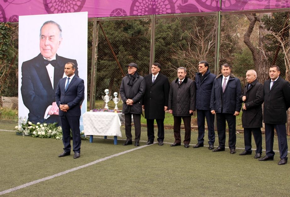 Ümummilli Liderin xatirəsinə həsr olunmuş mini-futbol turnirinin qalibləri mükafatlandırılıb