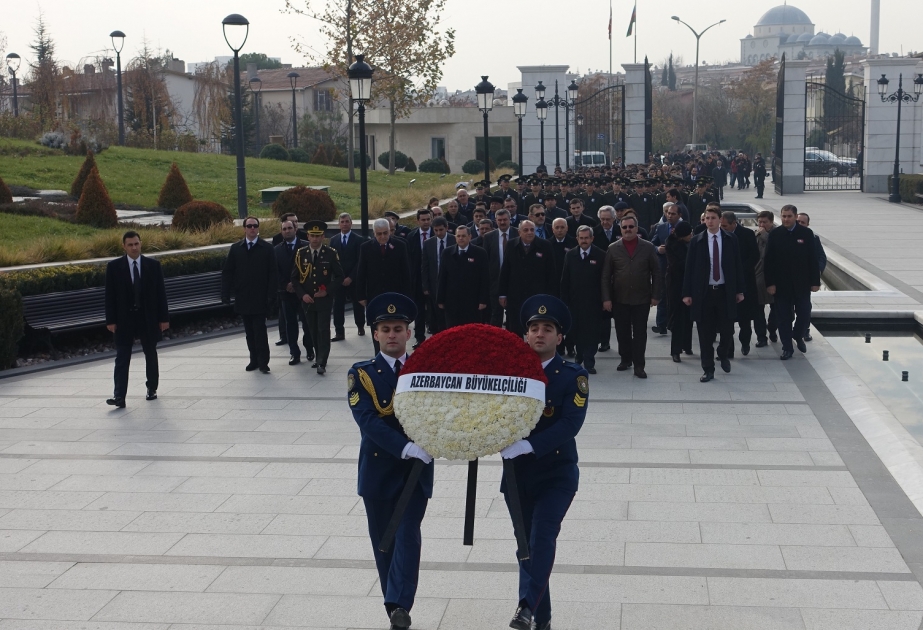 Ulu öndər Heydər Əliyevin xatirəsi Ankarada yad edilib